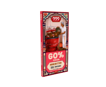 999 Organic Dark Chocolate | Semi Bitter | 60% Cocoa