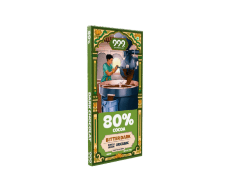 999 Organic Dark Chocolate | Bitter Dark | 80% Cocoa