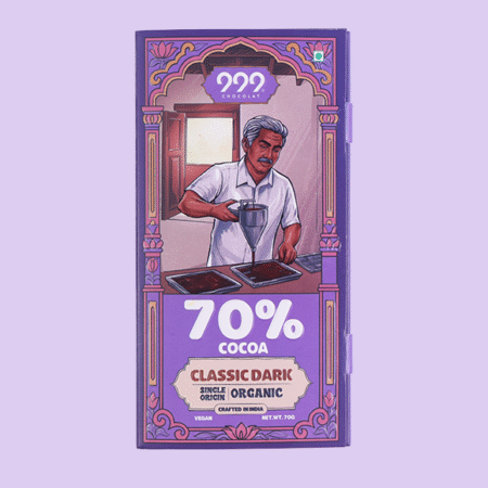 999 Organic Dark Chocolate | Classic Dark | 70% Cocoa
