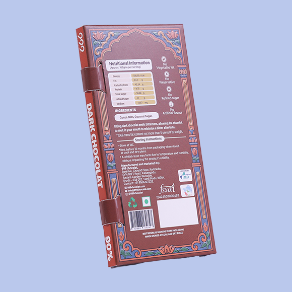 999 Organic Dark Chocolate | Intense Dark | 90% Cocoa - Image 2